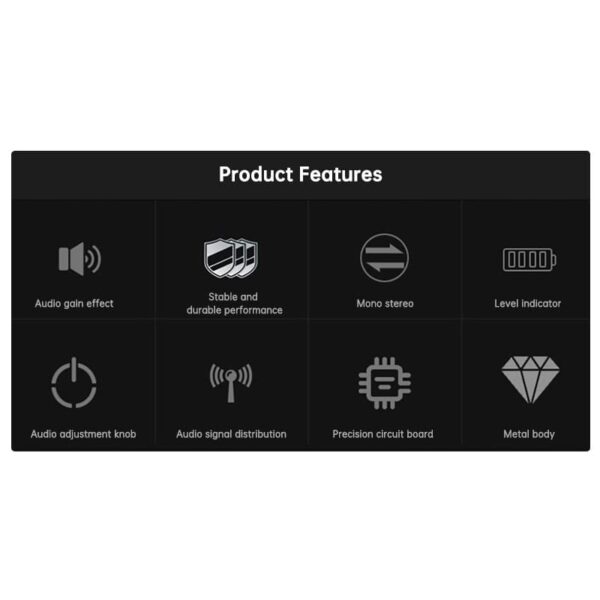 Pro Audio electronic crossover