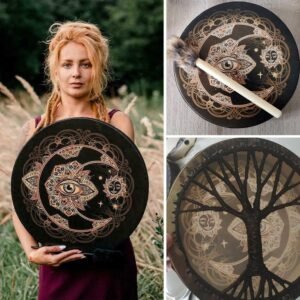 25cm Handmade Shaman Drum 1pair