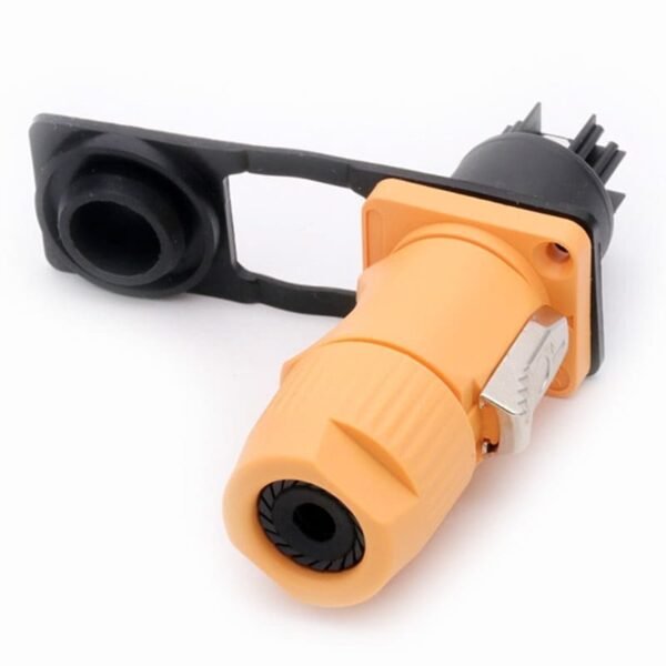 4set 3 Pins Waterproof LED screen speaker Powercon Connector