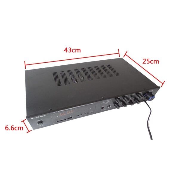 3000W 5 Channal HiFi Stereo AV Amplifier