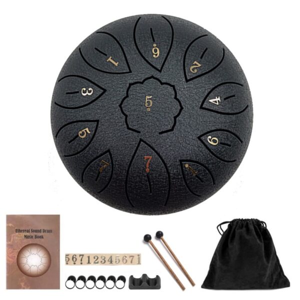 Steel Tongue Drum Percussion 6 inch 11 Tune