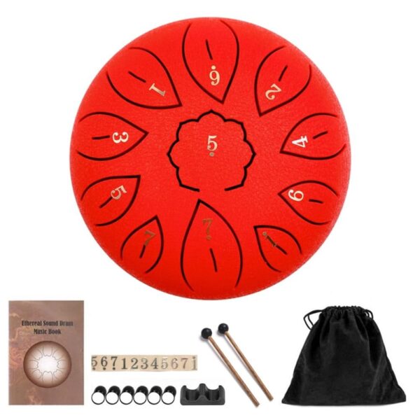 Steel Tongue Drum Percussion 6 inch 11 Tune