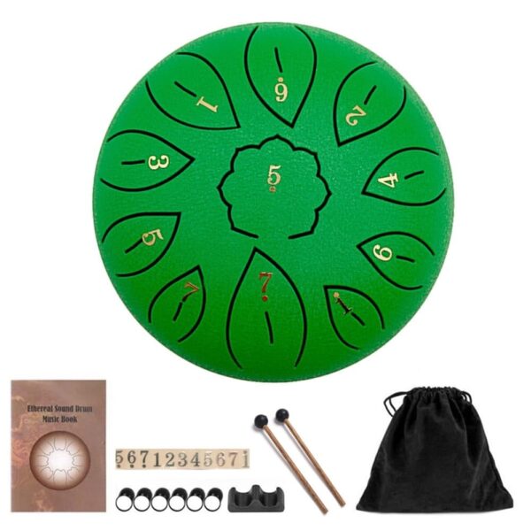 Steel Tongue Drum Percussion 6 inch 11 Tune