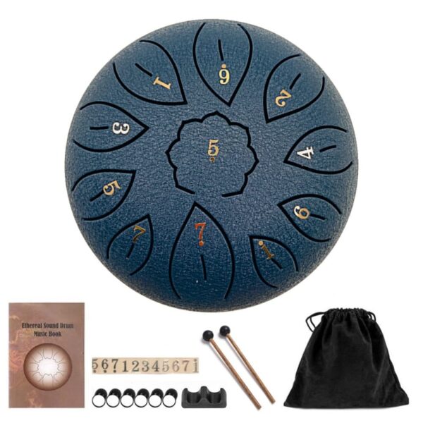 Steel Tongue Drum Percussion 6 inch 11 Tune