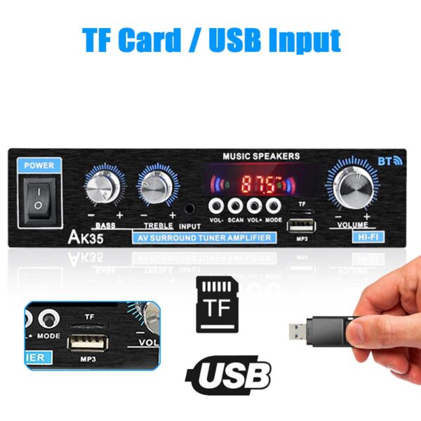 800W Home Digital Amplifier