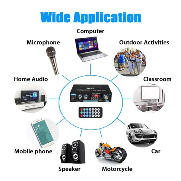 800W Home Digital Amplifier