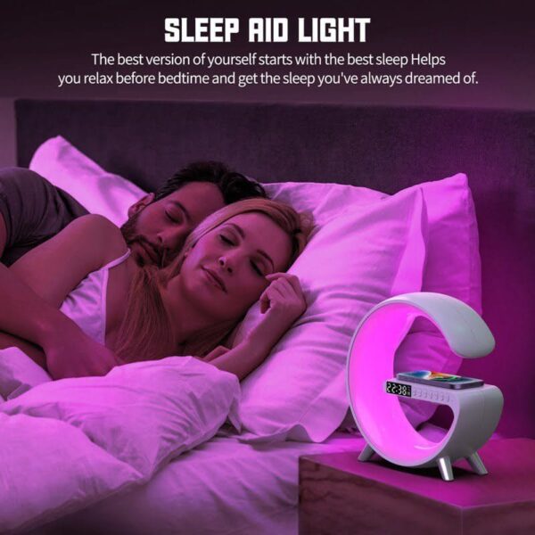 Flashing LED Alarm Bluetooth Speaker