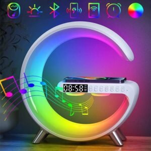 Flashing LED Alarm Bluetooth Speaker