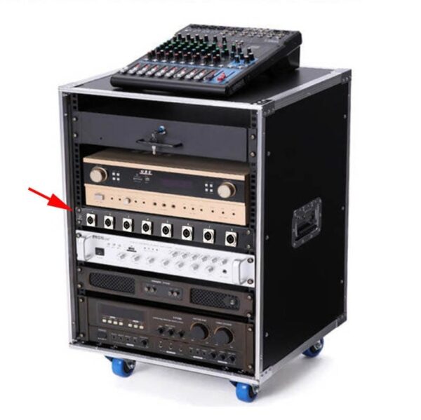 NL4 Speakon Rack Panel