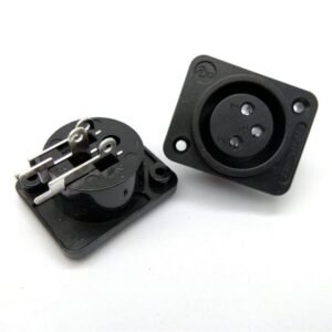 20PCS xlr female socket cannon connector