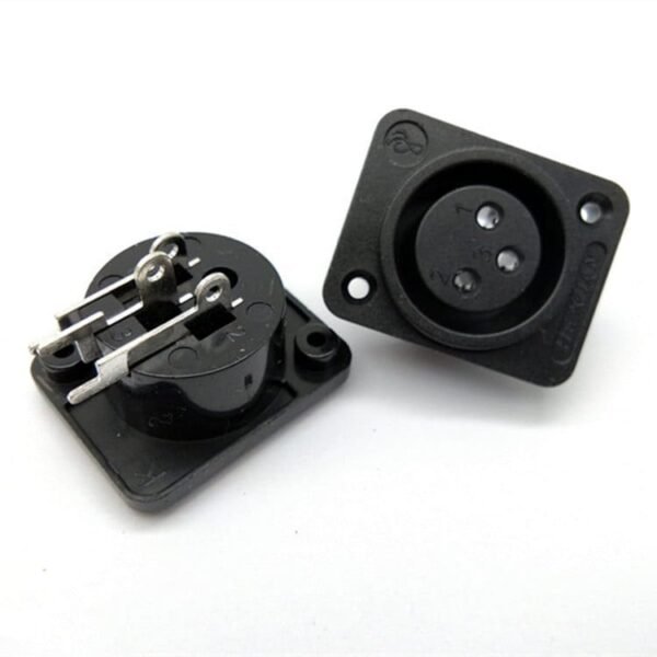 20PCS xlr female socket cannon connector