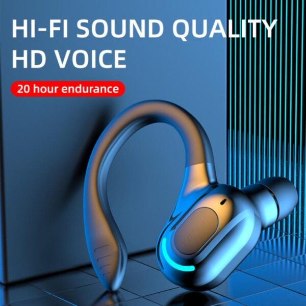 Bluetooth 5.2 Headphone Hanging Stereo Headset in-ear
