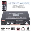 Car Audio Power Amplifier FM Radio Remote Controller