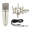 Condenser microphone with Shock Mount