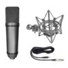 Condenser microphone with Shock Mount