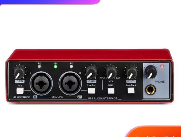 Professional USB Sound Card for Recording
