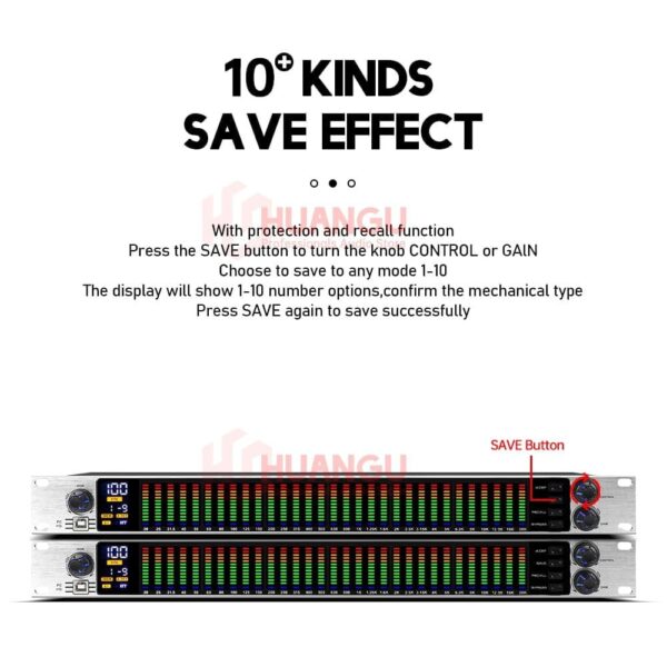 31 Bands Sound Equalizer Graphic