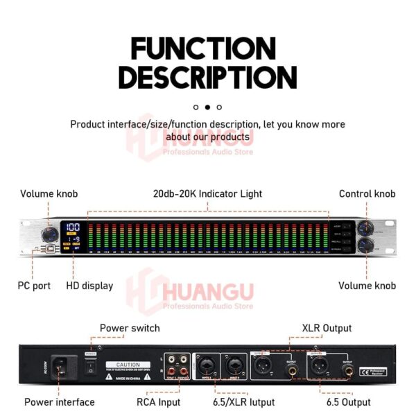 31 Bands Sound Equalizer Graphic