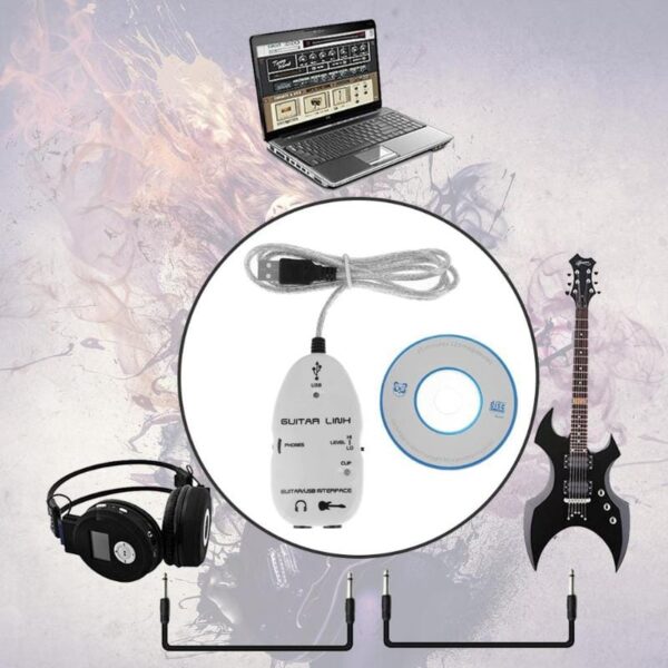 USB Guitar Link Cable (3pcs)