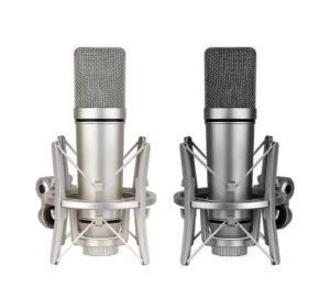 Condenser microphone with Shock Mount