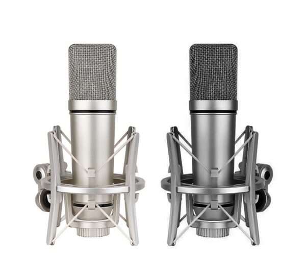 Condenser microphone with Shock Mount