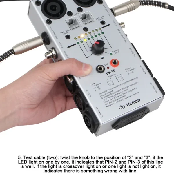 PA system Audio Cable Tester