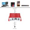 Handover Hi-Fi 12V Mini Car Amplifier Stereo CD / DVD / MP3