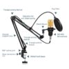 BM-800 PC-Compatible Games Studio Microphone kit