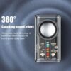 Mini Transparent Bluetooth Speaker 1 pair
