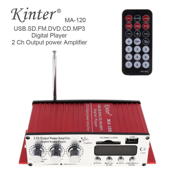 12V 2CH HIFI Car Power Amplifier