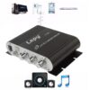 Power Car Amplifier Hi-Fi 2.1 MP3 Radio Stereo Bass