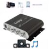 Power Car Amplifier Hi-Fi 2.1 MP3 Radio Stereo Bass