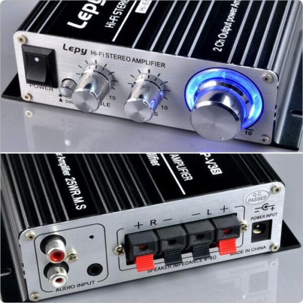 Mini 20W Stereo Auto Car Amplifier