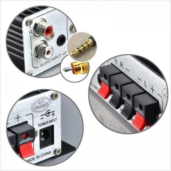 Mini 20W Stereo Auto Car Amplifier
