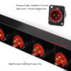 1U XLR Patch Panel