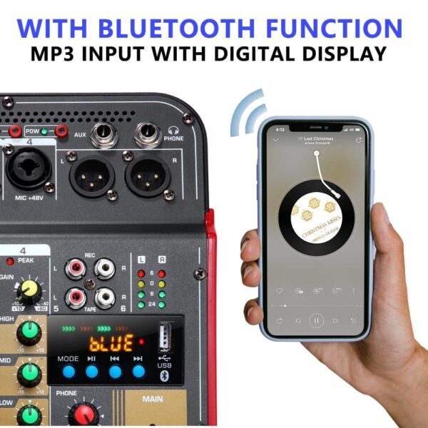 6-Channel Audio Mixer