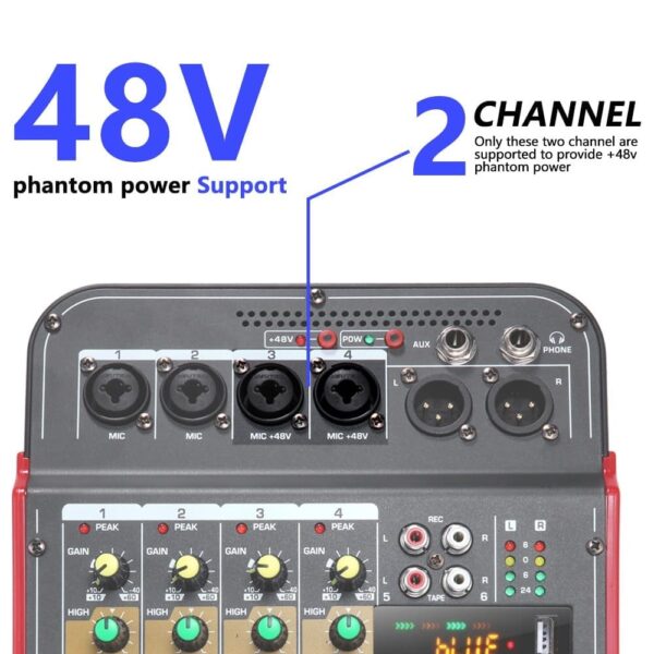 6-Channel Audio Mixer