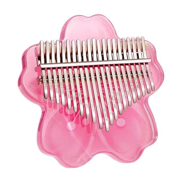 Crystal Sakura Kalimba Thumb Piano