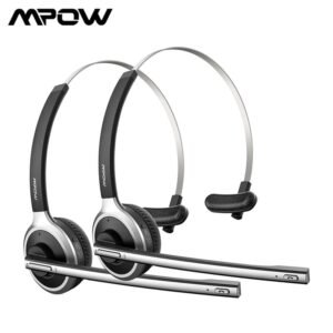 Bluetooth Headset with Crystal Microphone for Trucker/Driver