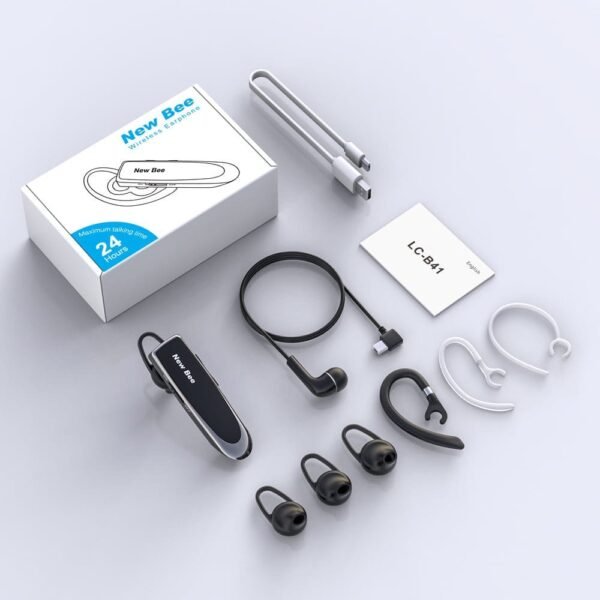 Bluetooth Headset CVC6.0 Mic for Business/Driving
