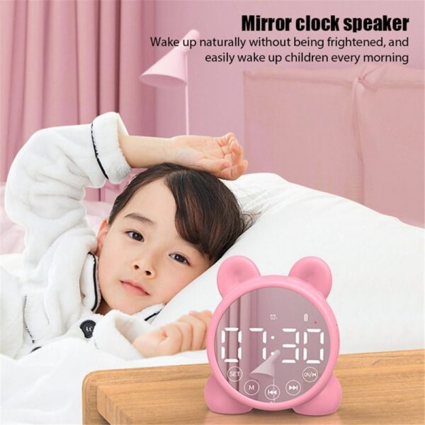Alarm Clock Bluetooth Speaker 1pair