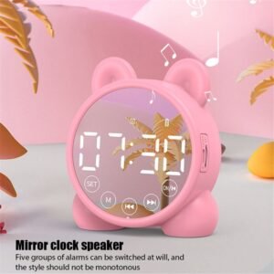 Alarm Clock Bluetooth Speaker 1pair