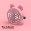 Alarm Clock Bluetooth Speaker 1pair