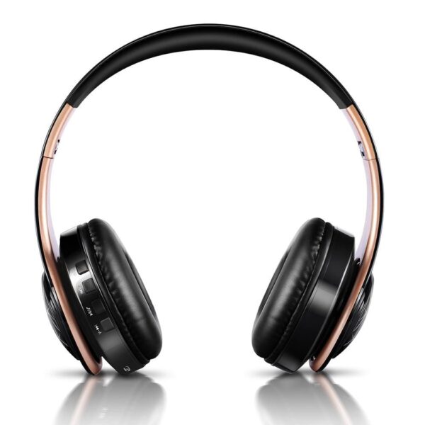 LED breathing lights wireless bluetooth headphone