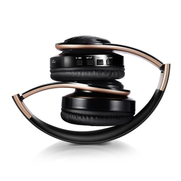 LED breathing lights wireless bluetooth headphone