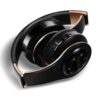 LED breathing lights wireless bluetooth headphone