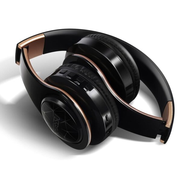 LED breathing lights wireless bluetooth headphone