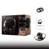 LED breathing lights wireless bluetooth headphone