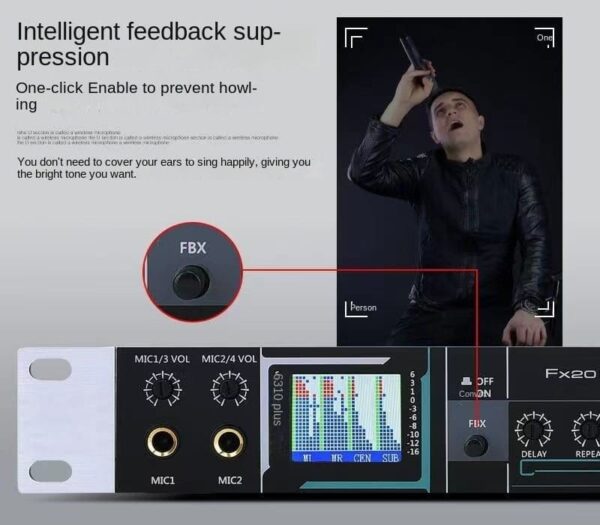 Professional audio preamp