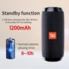 Portable Bluetooth Speaker Wireless Bass Subwoofer